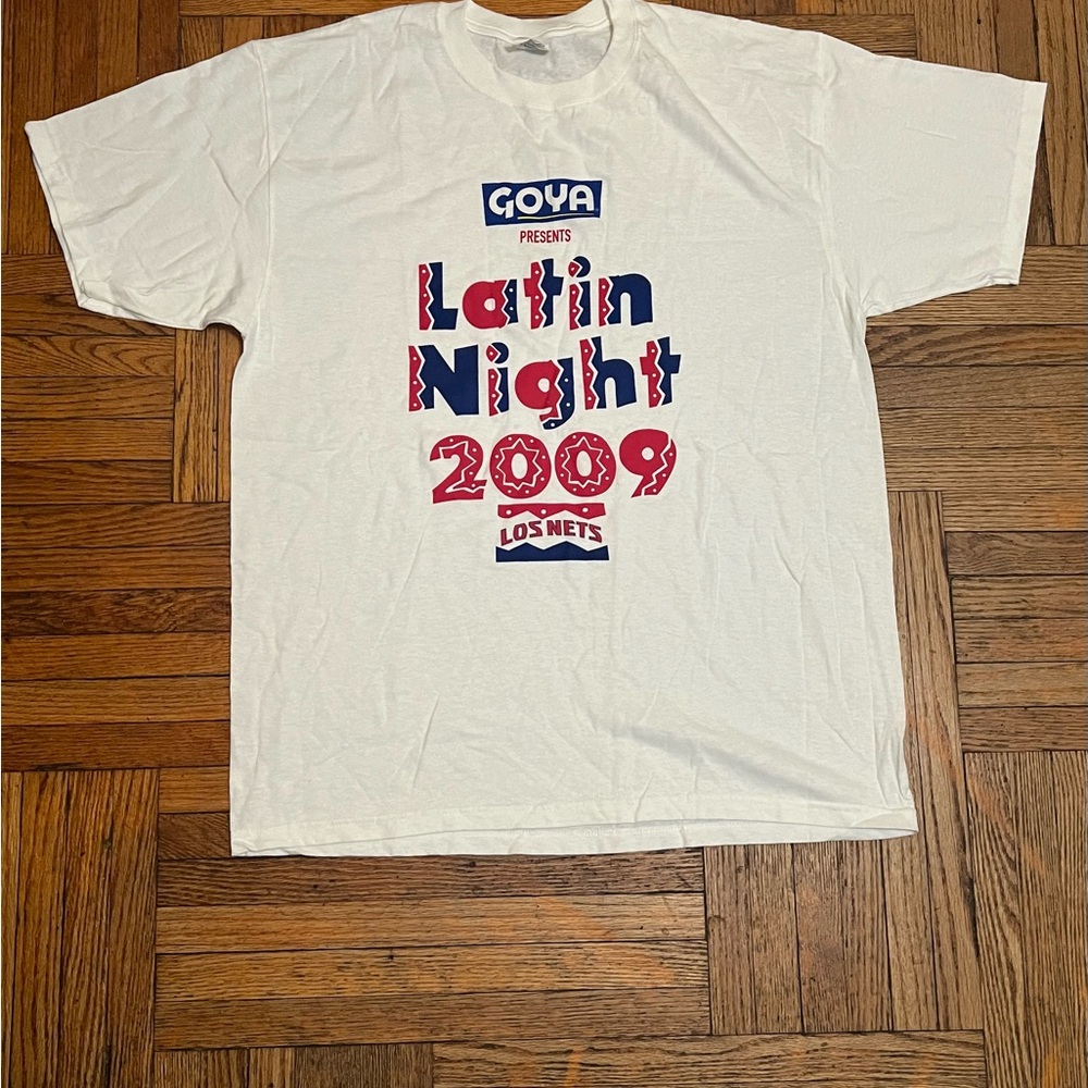 Anvil Goya Latin Night 2009 White Short Sleeve Tee
